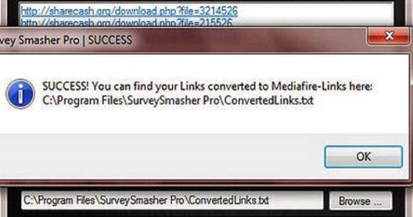 how to bypass surveys to download files